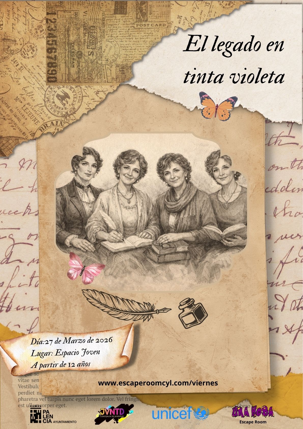 El legado en tinta violeta